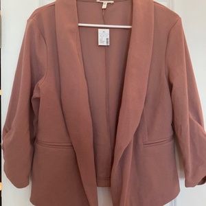 Maurices Deep Dusty Rose Blazer